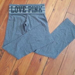 NWOT PINK bootcut yoga pants